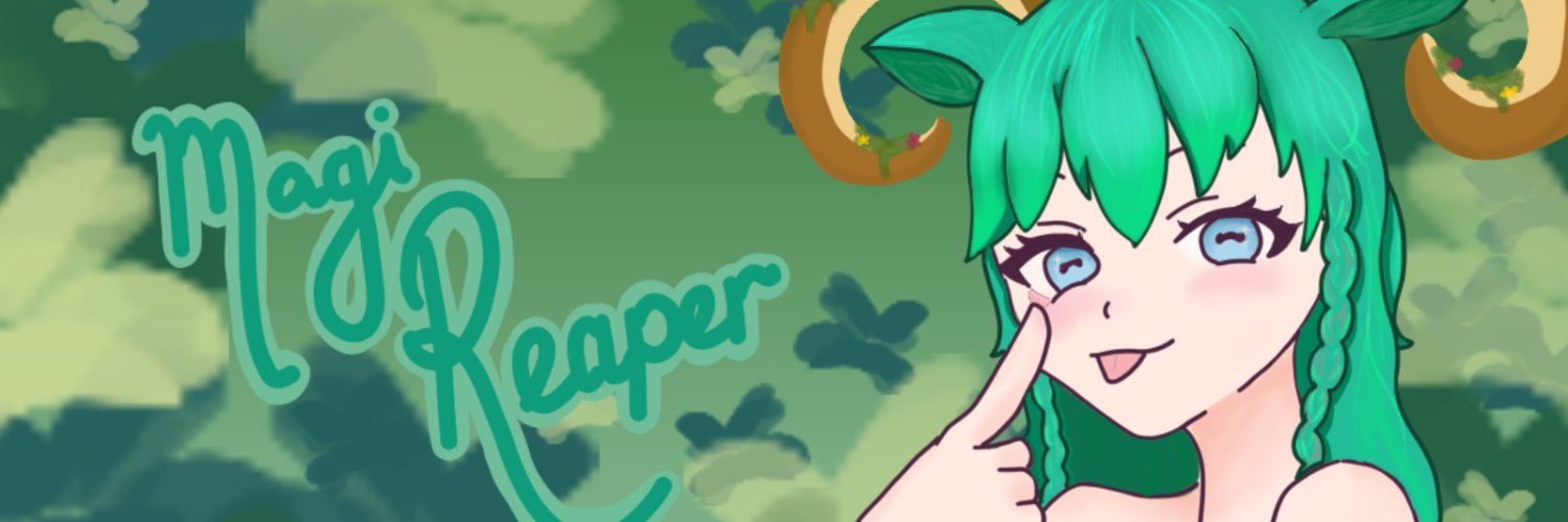 MagiReaper🍃🐏 Gladekeeper VTuber banner