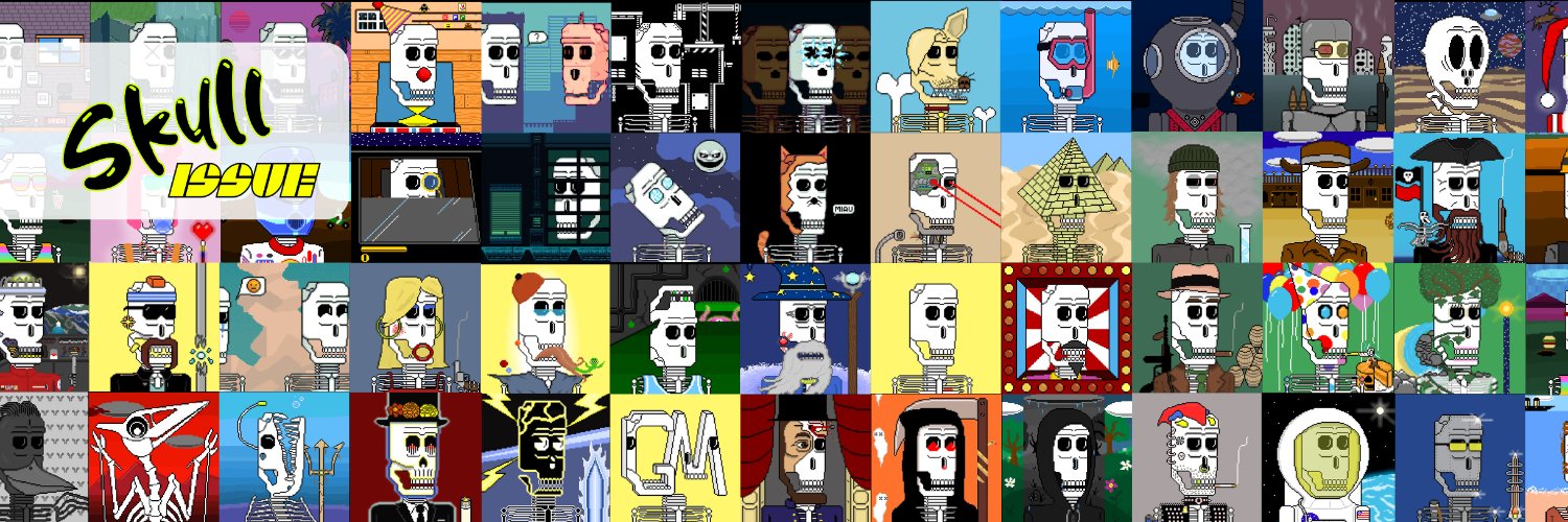 Skull Issue banner