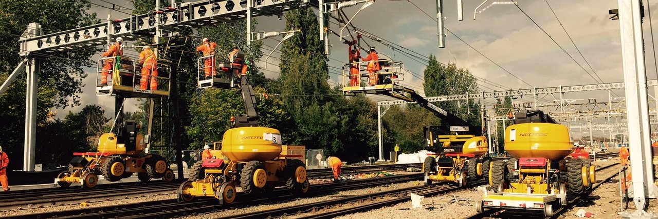 Network Rail Anglia's banner