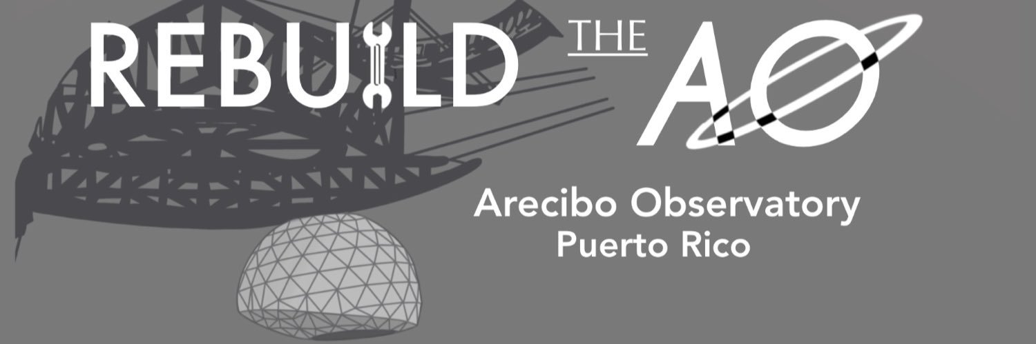 Save the Arecibo Observatory banner