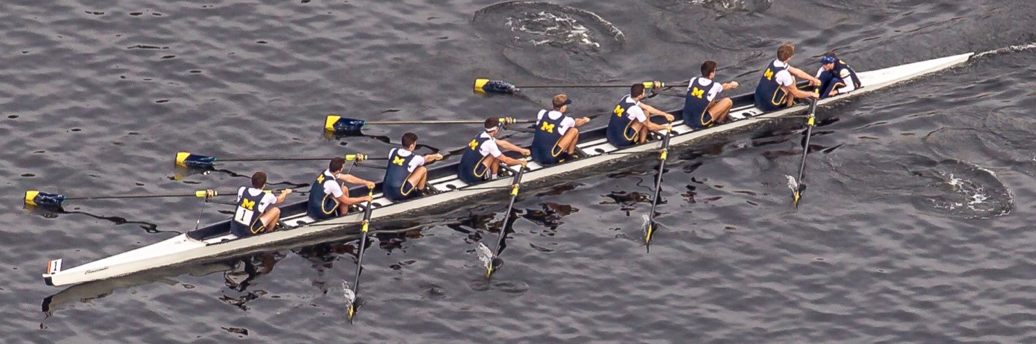 Michigan Rowing banner