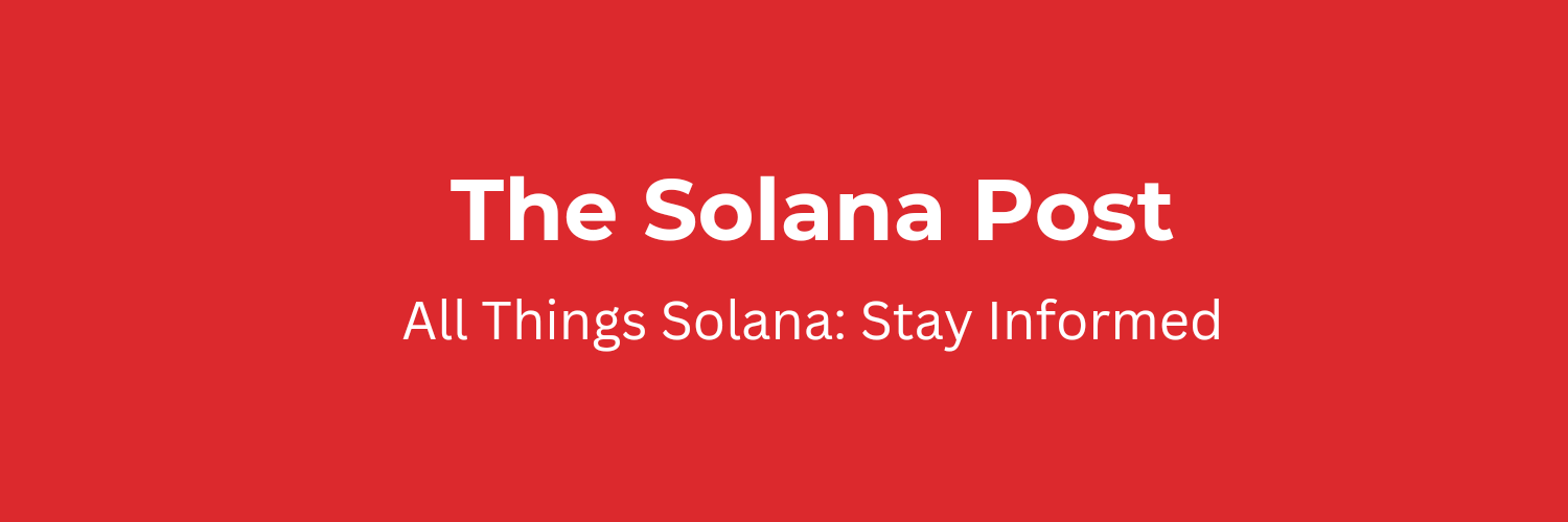 The Solana Post's banner