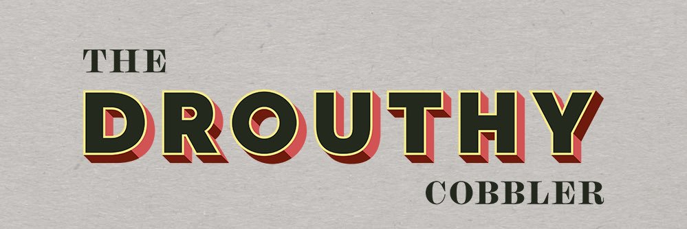 The Drouthy Cobbler banner