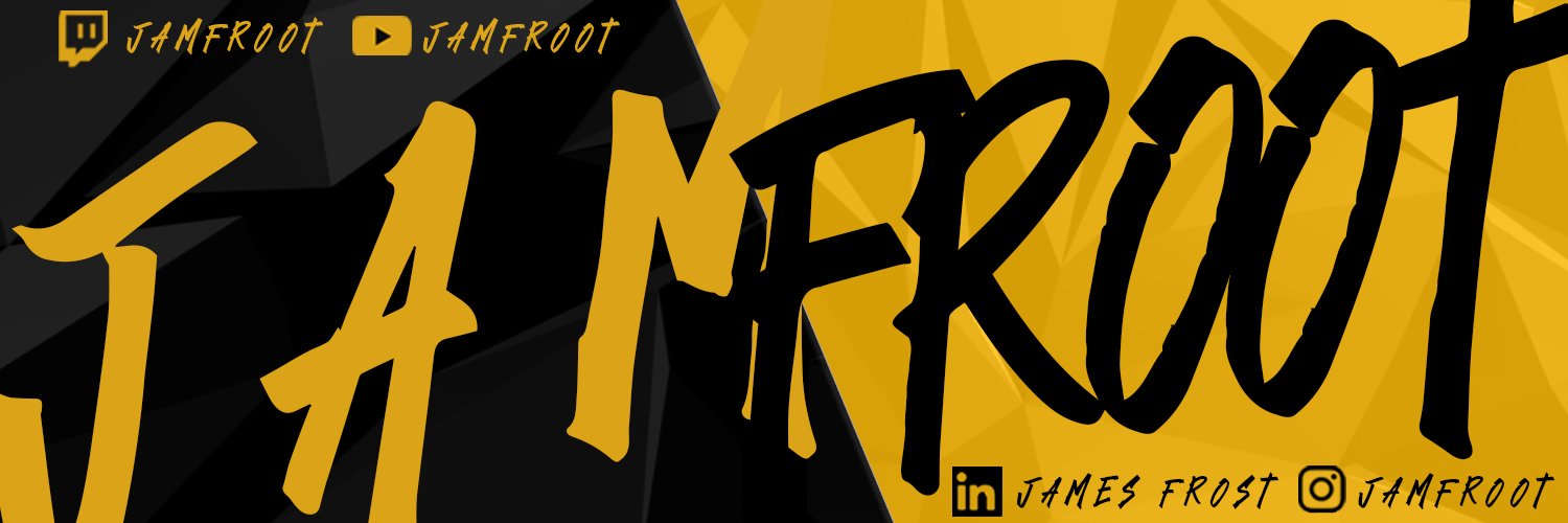 James Frost banner