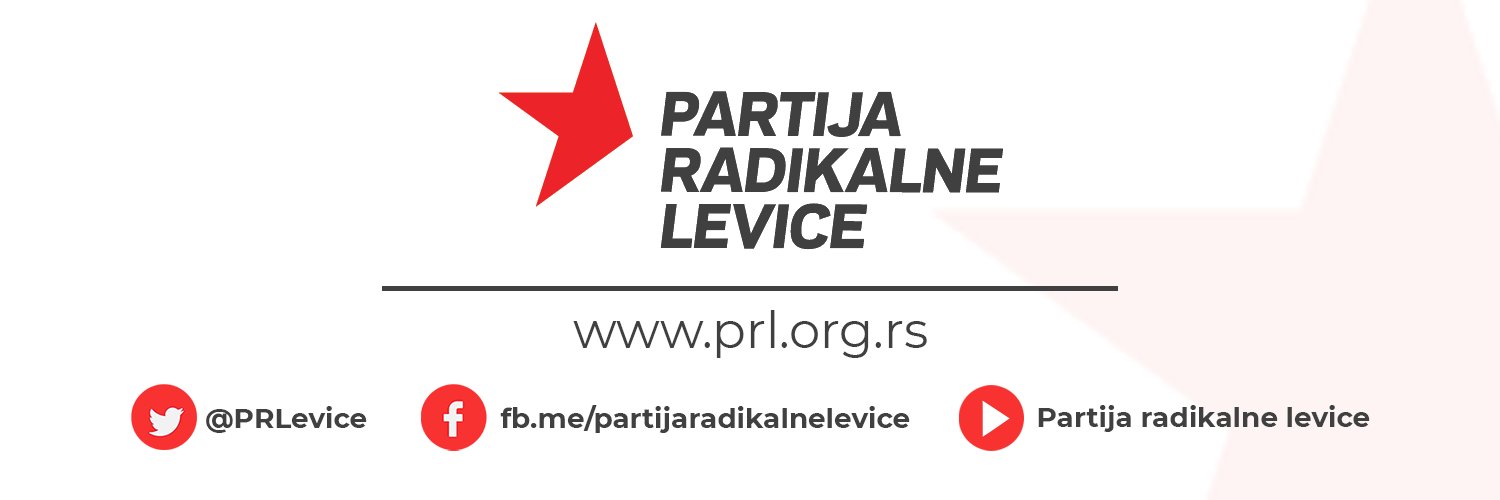 Partija radikalne levice - PRL's banner