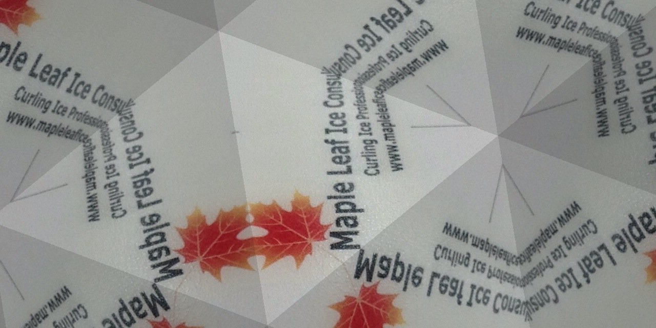 Maple Leaf Ice banner