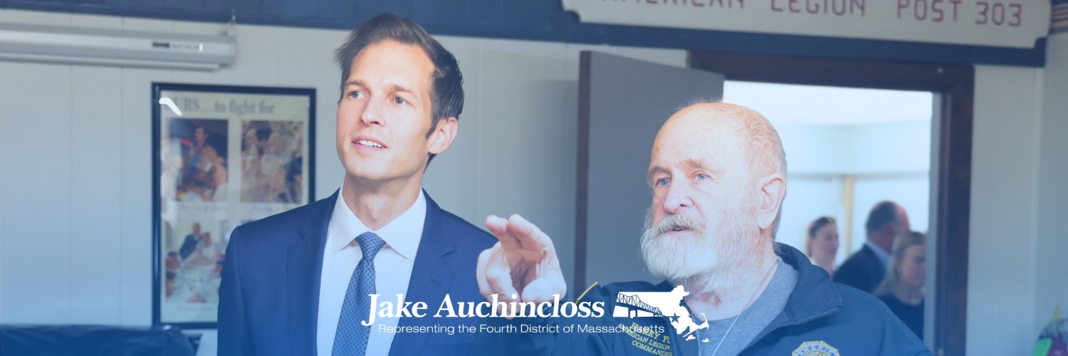 Rep. Jake Auchincloss 🟧's banner