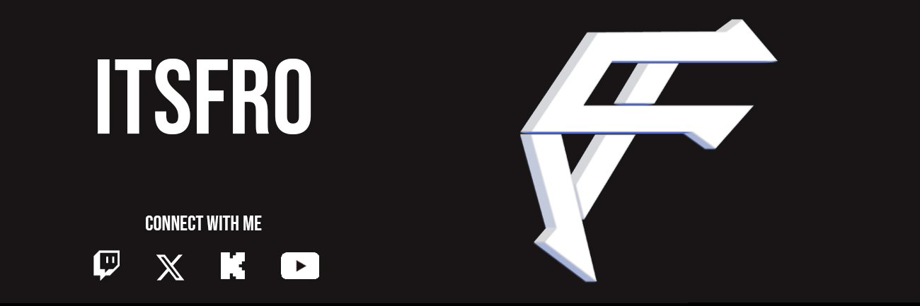 ItsFro banner