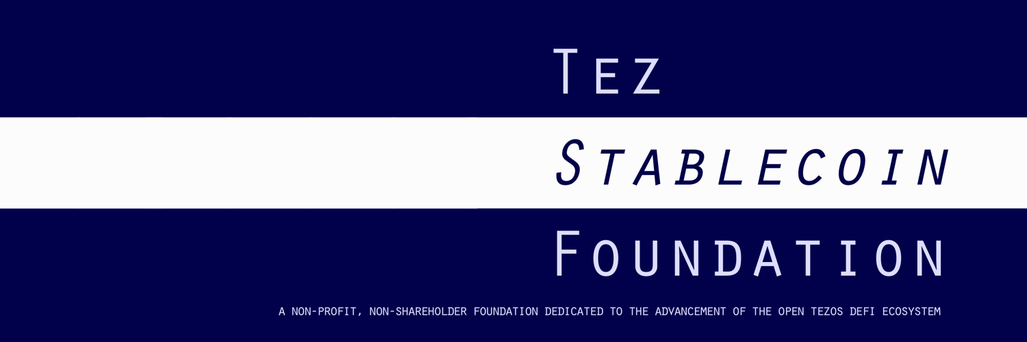 Tez Stablecoin Foundation Profile Banner