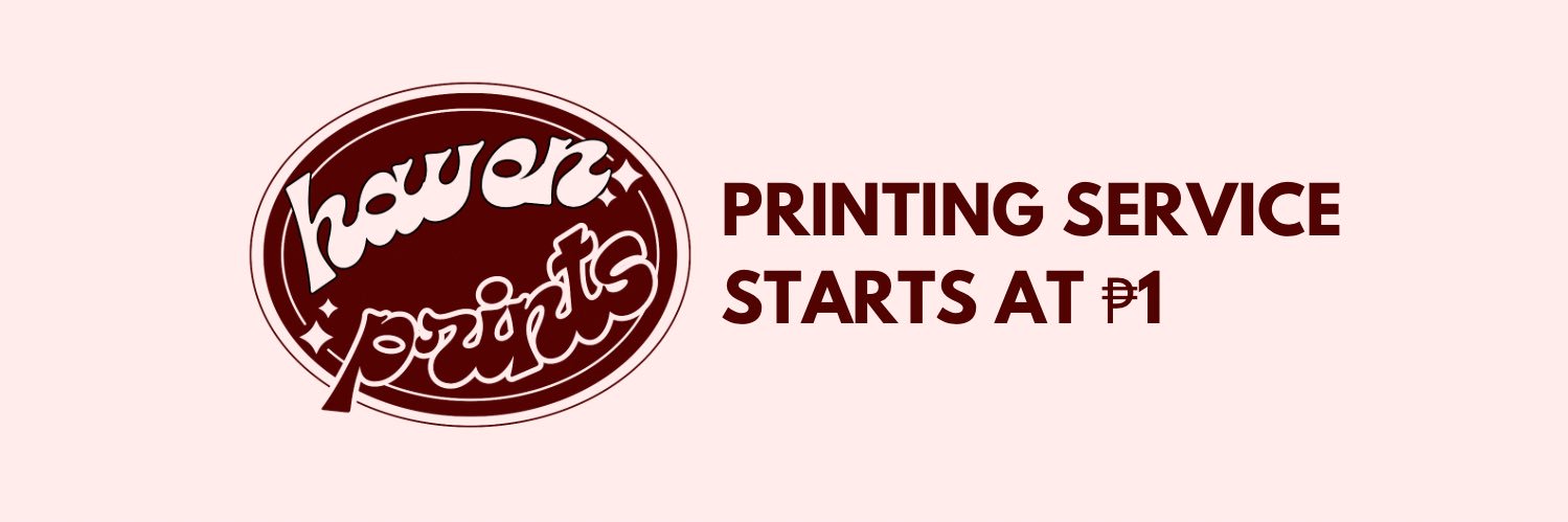 haven prints - piso printing service banner