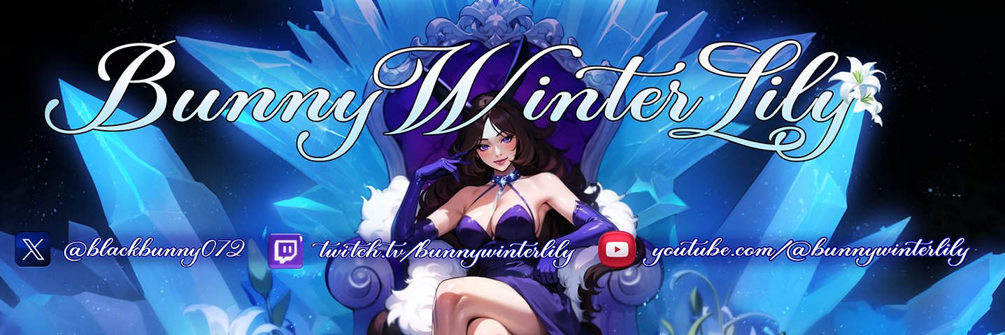 BunnyWinterLily 🌷 Floral Bunny Empress 🪷's banner