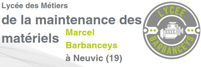 Lycée des Métiers M. Barbanceys banner
