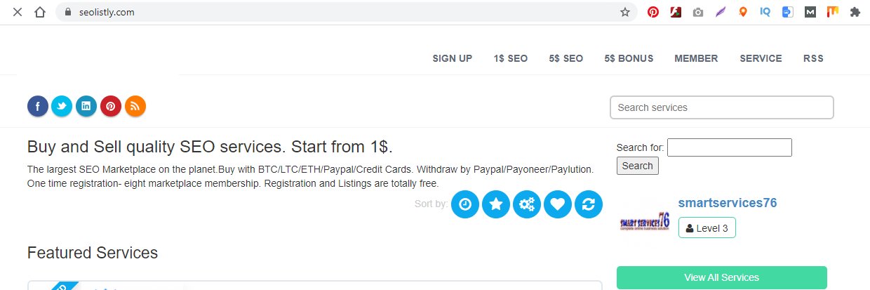 SEOListly banner