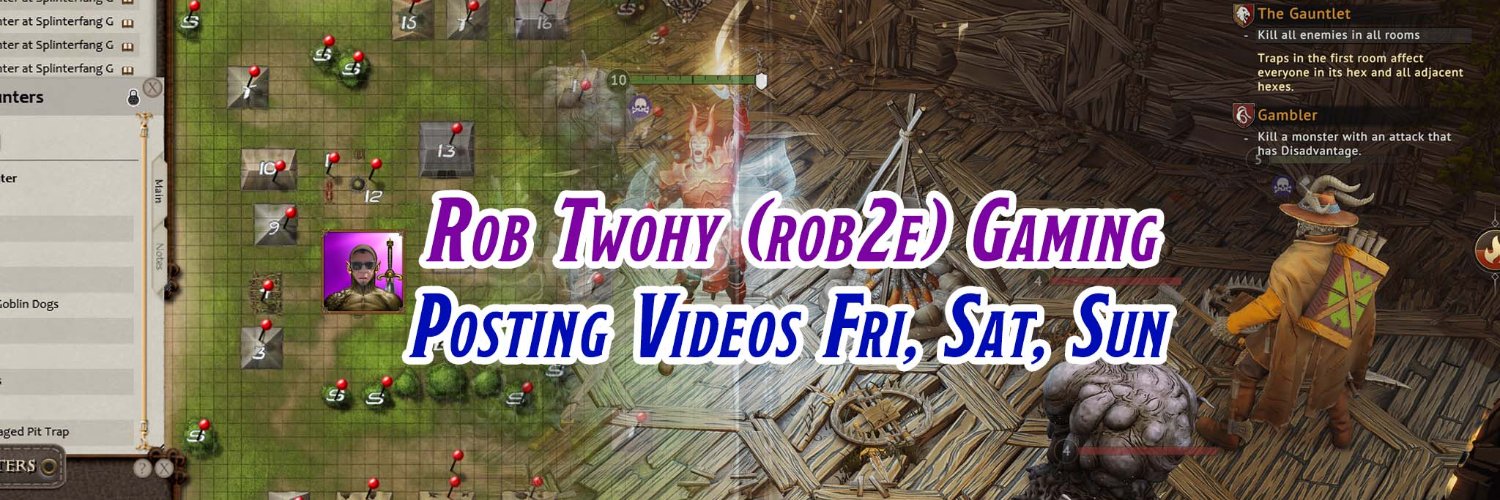 Rob Twohy (rob2e) banner