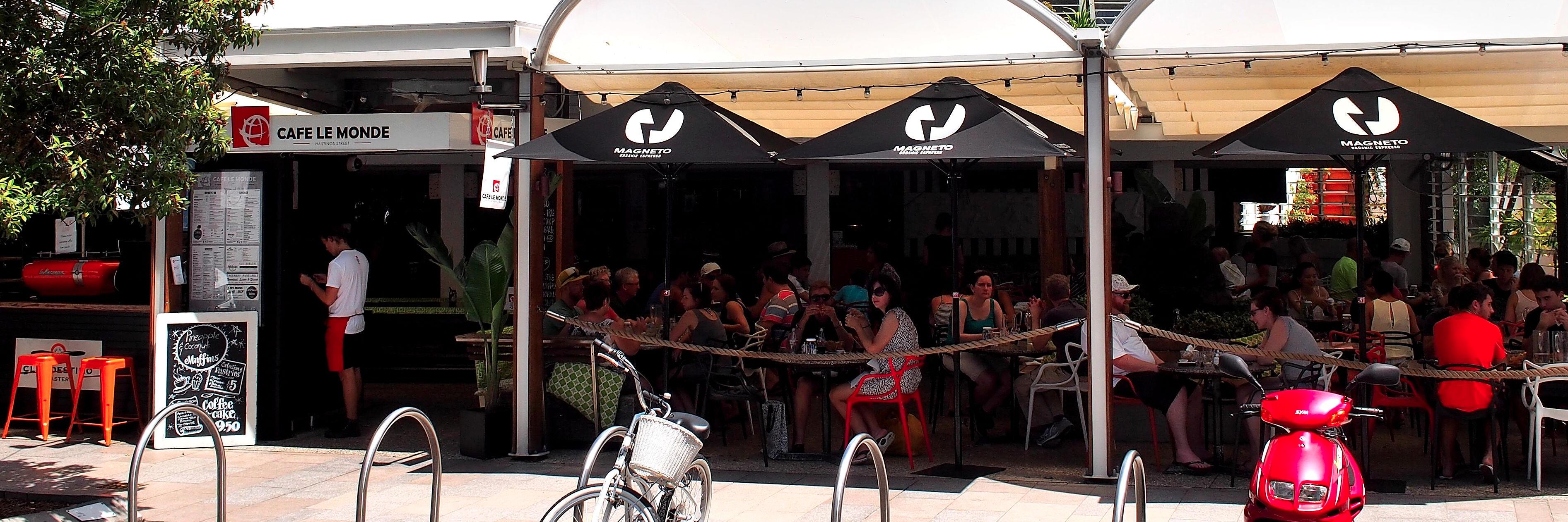 Café Le Monde Noosa banner