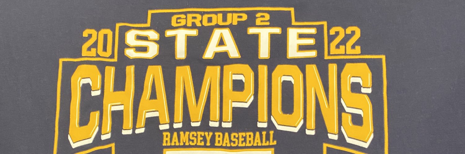 Ramsey Baseball banner