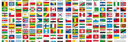 Drapeaux du monde banner