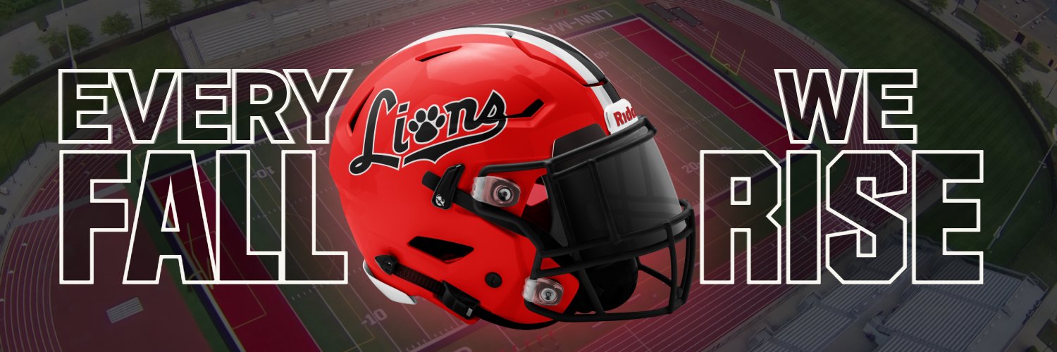 Linn-Mar Football's banner