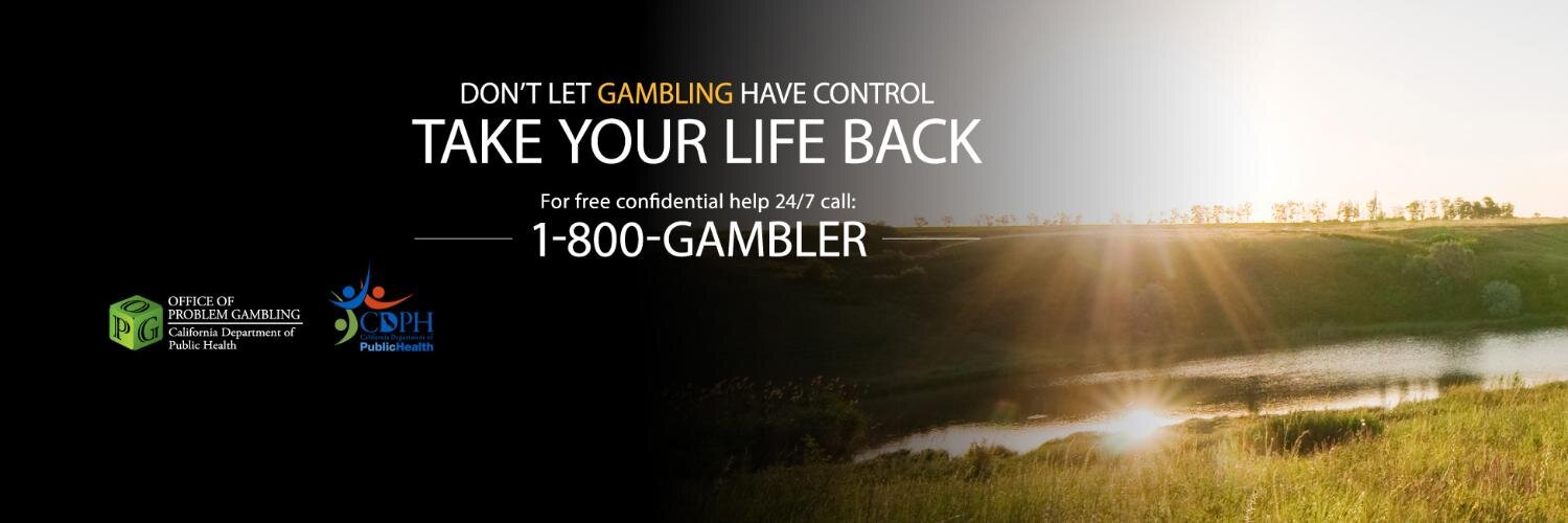 CA Problem Gambling banner
