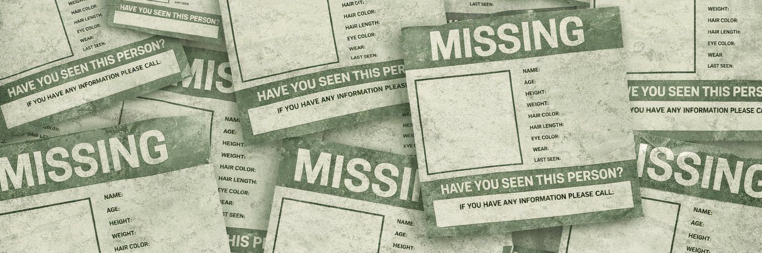 Missing Persons Research Hub banner