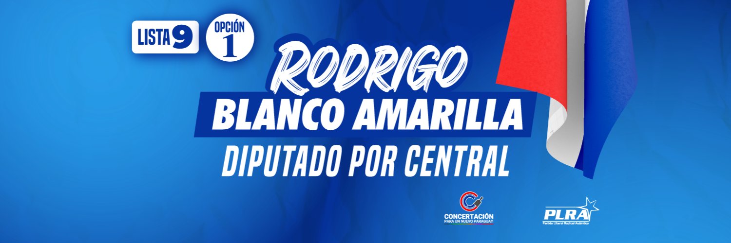 Rodrigo Blanco Amarilla 🇵🇾 banner
