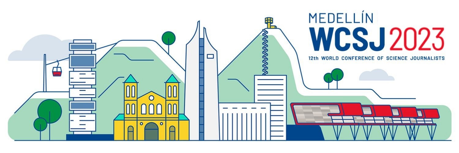 12th World Conference of Science Journalists banner