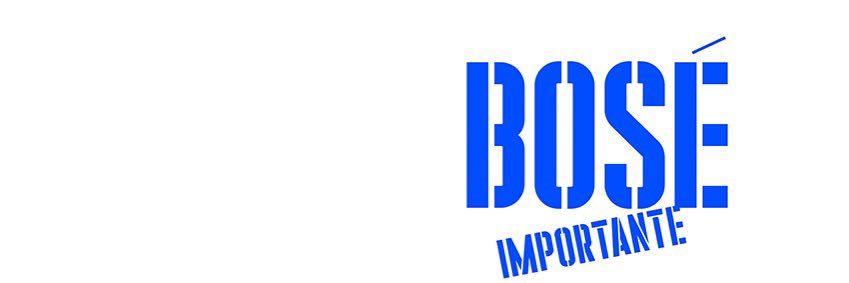 Miguel Bosé's banner