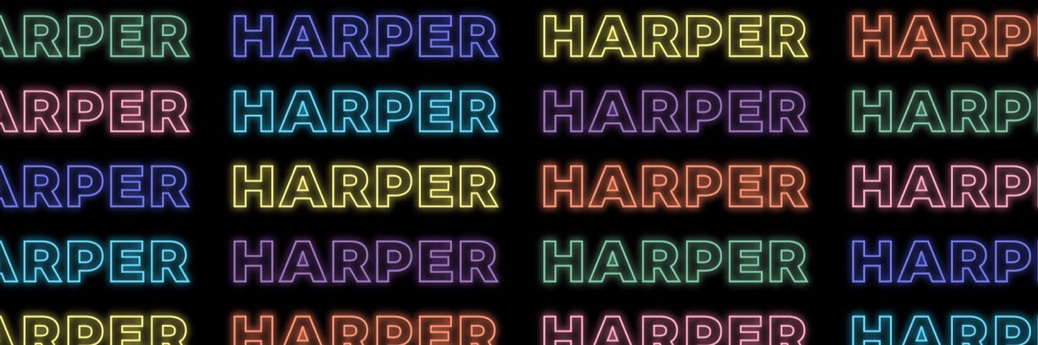 HARPER banner