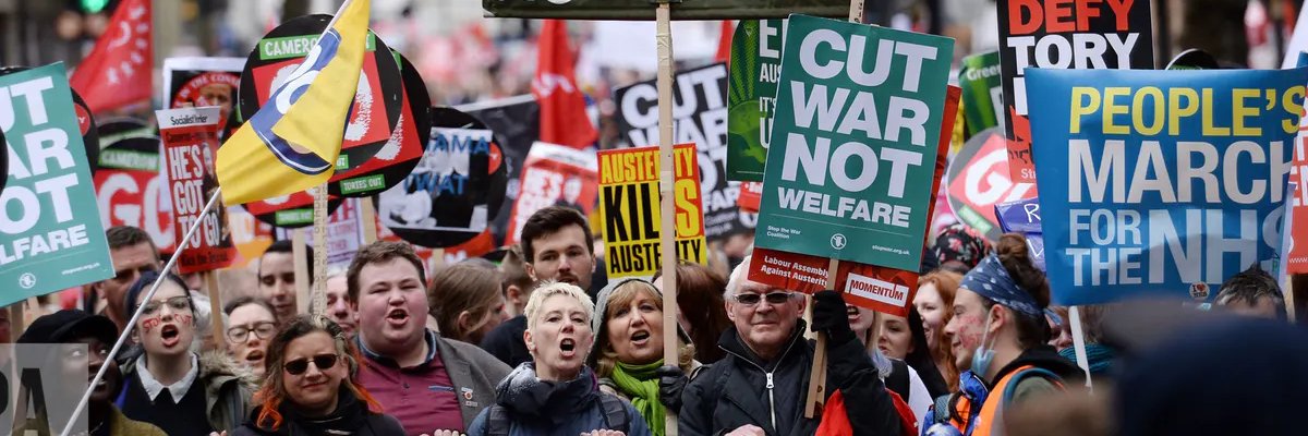 Cut UK Military Spending - Fund Human Need banner