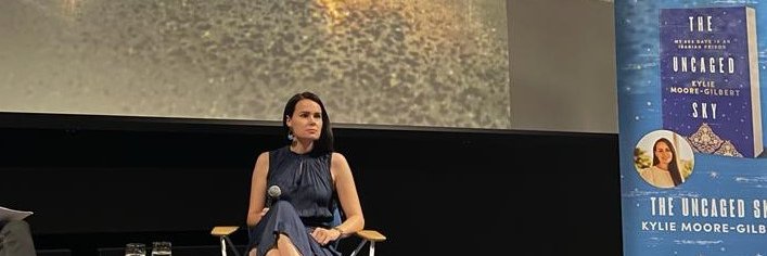 Dr Kylie Moore-Gilbert's banner