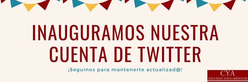 Costa Rican Young Arbitrators banner