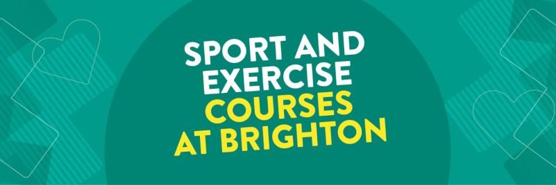Sport and exercise at Uni of Brighton banner
