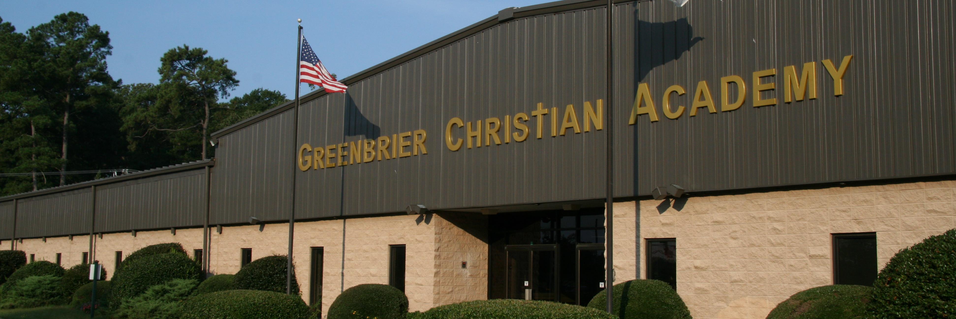 Greenbrier Christian banner