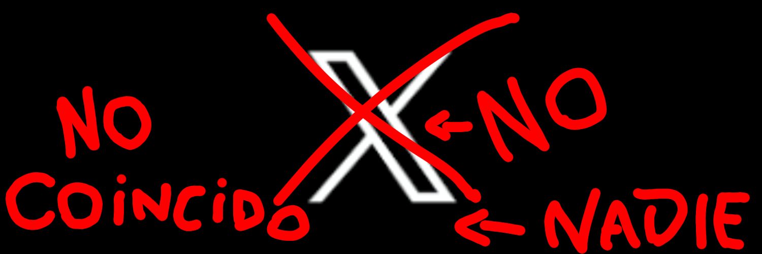 No coincido con nadie banner