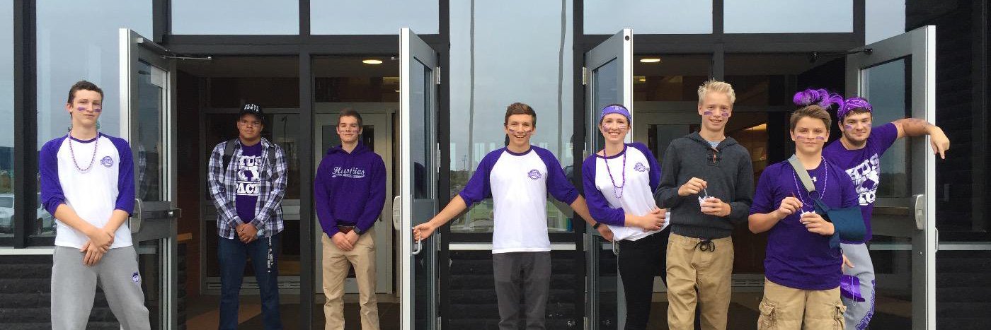 The Husky Pack banner