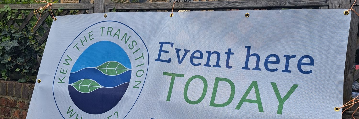 Kew The Transition banner