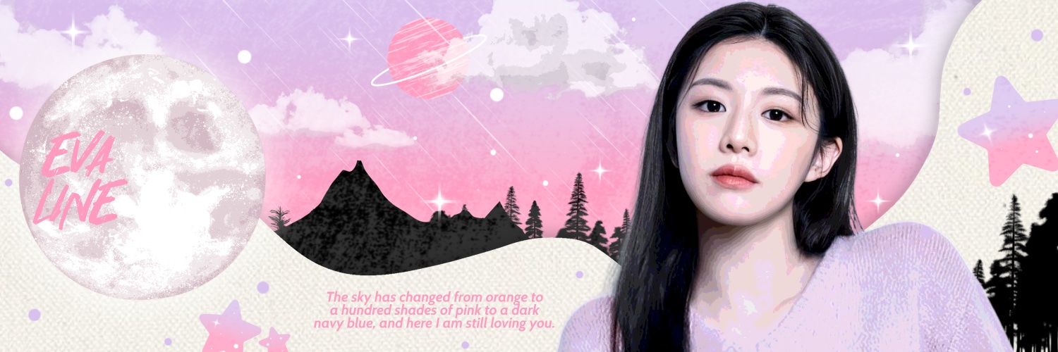 evaline. banner
