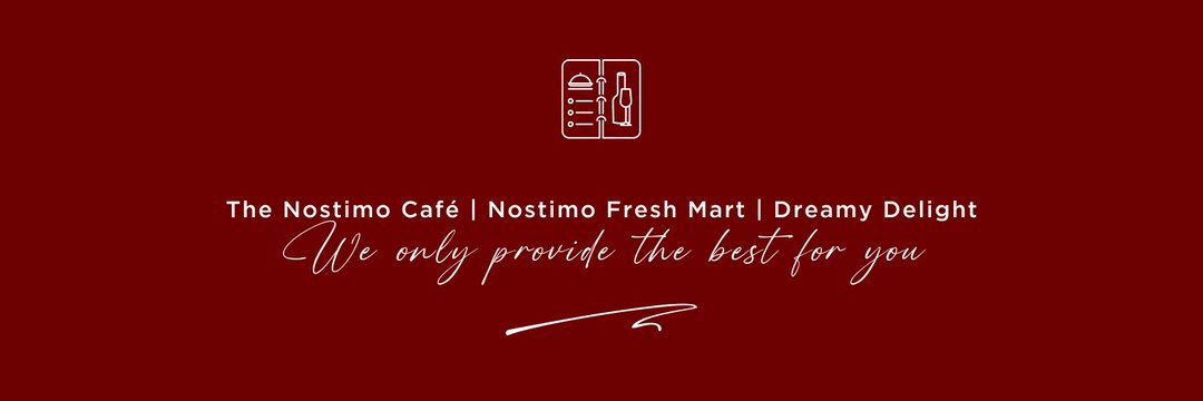 NOSTIMO FOODS banner
