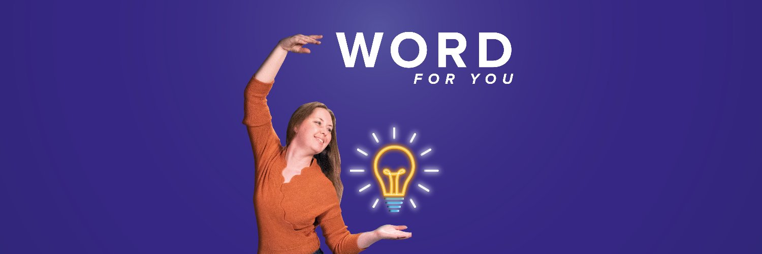 Word For You banner