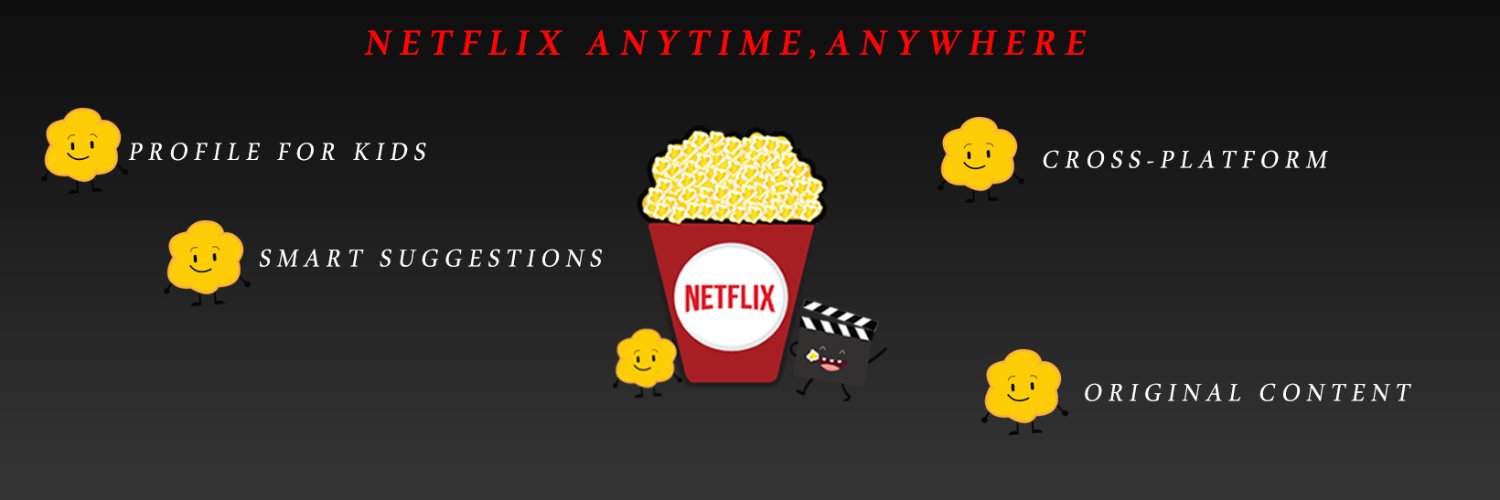 Netflix Re-design banner