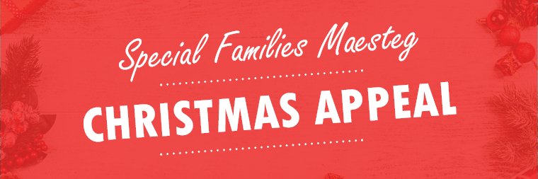 Special Families Maesteg banner