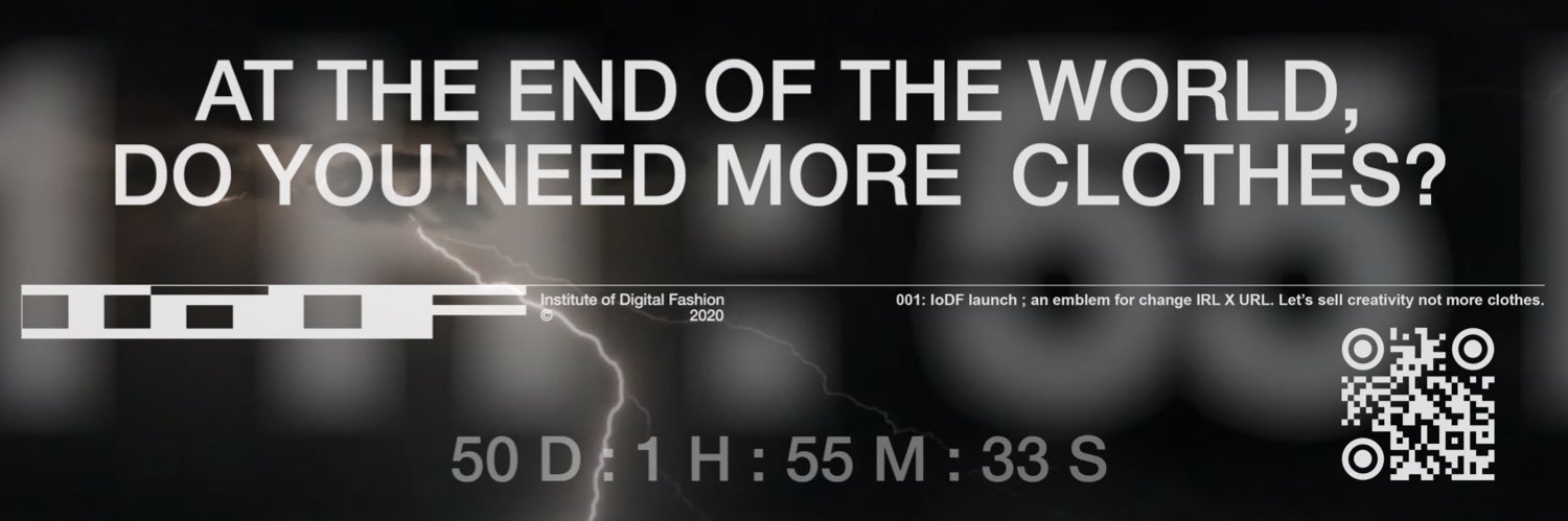 Institute of Digital Fashion banner