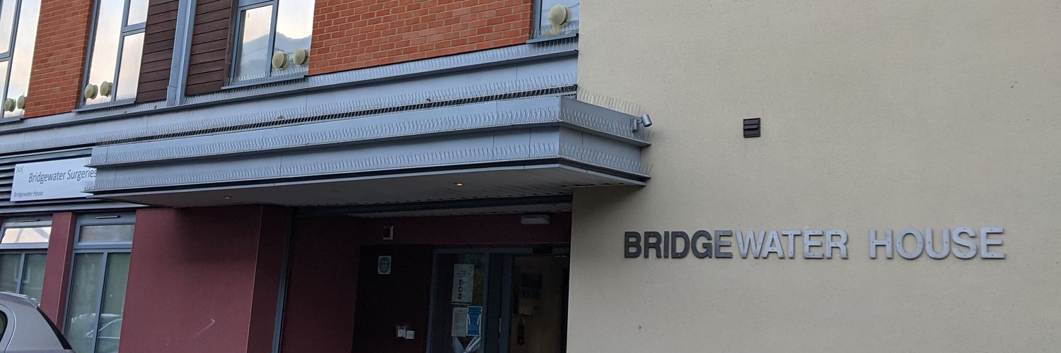 @BridgewaterSurgeriesWatford banner