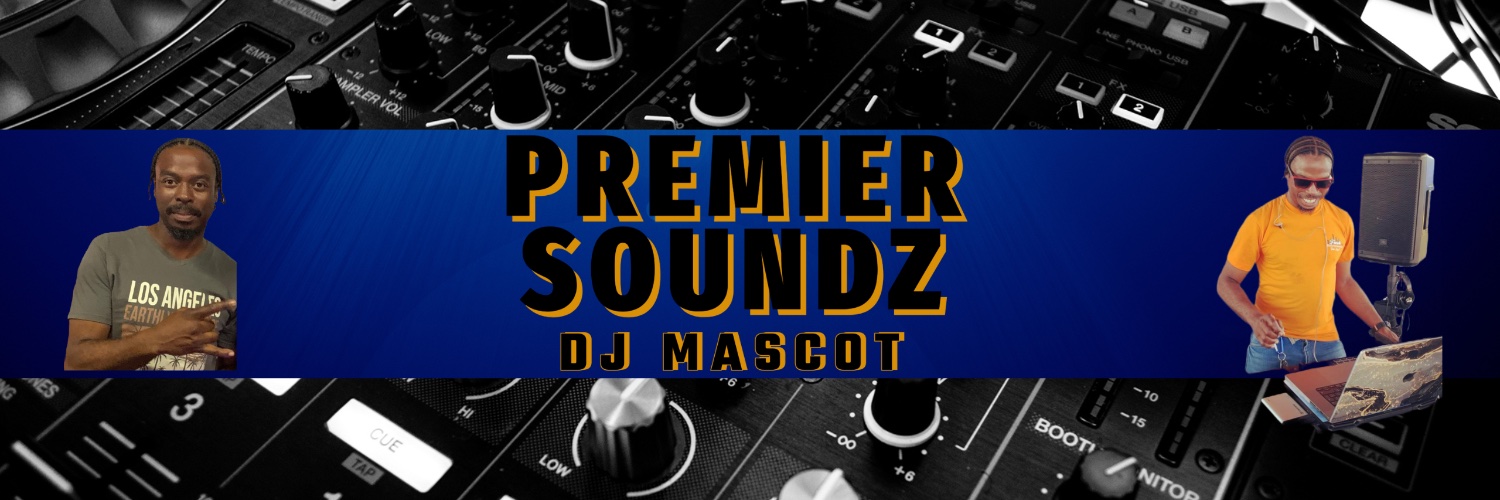 dj mascot banner