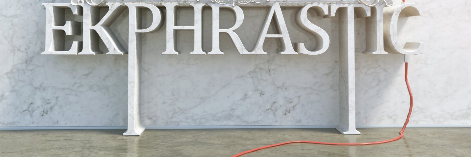 TheEkphrastic's profile banner image