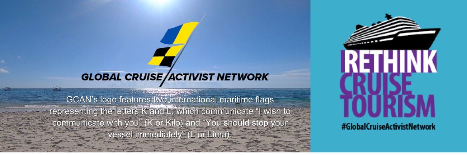 Global Cruise Activist Network banner