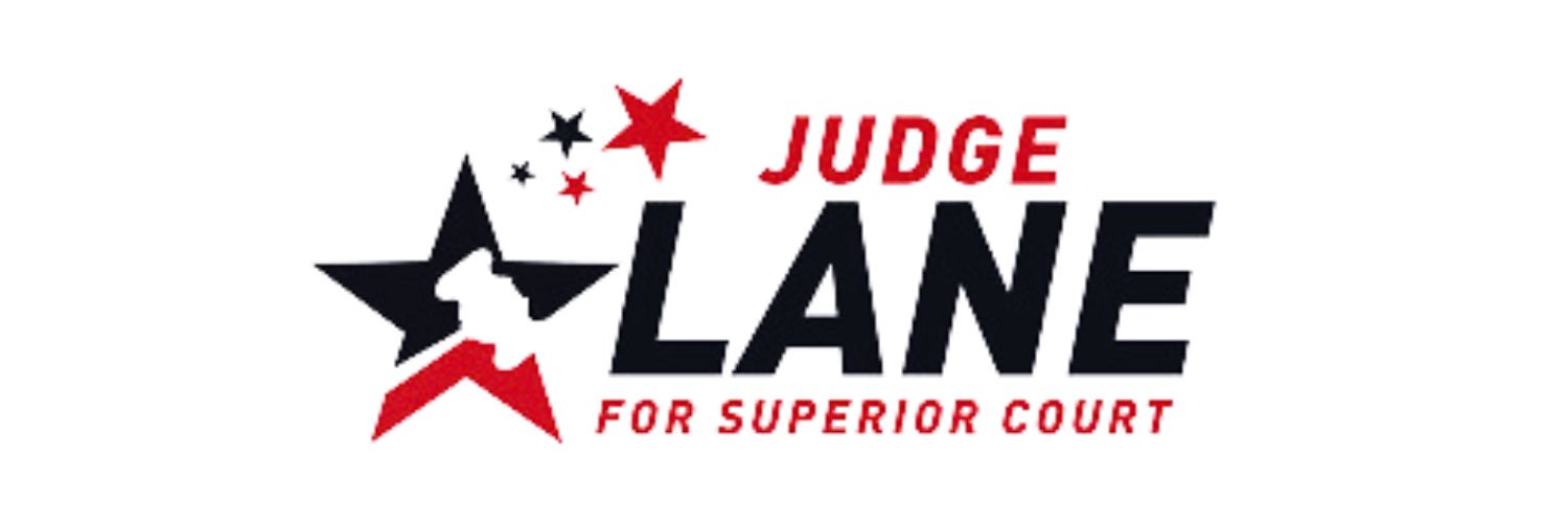 Judge Lane for Superior Court banner