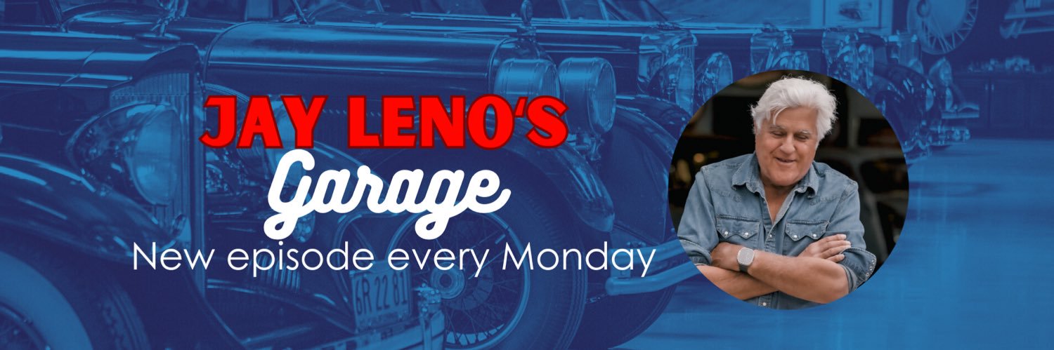 Jay Leno's Garage banner
