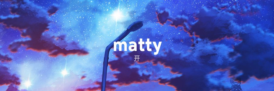 v2Matty's profile banner image