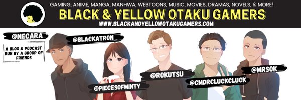 BAYOG | Black & Yellow Otaku Gamers Blog & Podcast Profile Banner